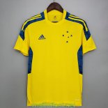 Maillot Cruzeiro Training Yellow Blue 2021/2022