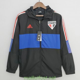 Sao Paulo FC Vestes Coupe Vent Black Blue II 2022/2023