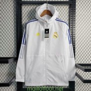 Real Madrid Vestes Coupe Vent White I 2023/2024