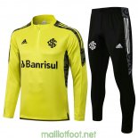 Sport Club Internacional Sweat Entrainement Yellow + Pantalon Black 2021/2022