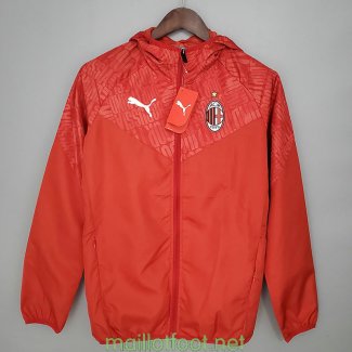 AC Milan Vestes Coupe Vent PUMA Red 2021/2022