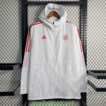 Bayern Munich Vestes Coupe Vent White I 2023/2024