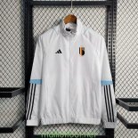 Belgique Vestes Coupe Vent White II 2023/2024