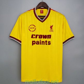 Maillot Liverpool Retro Yellow 1985/1986