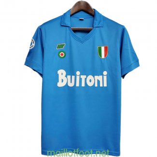 Maillot Napoli Retro Domicile 1987/1988