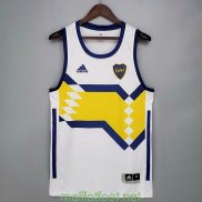 Maillot Boca Juniors Vest White 2021/2022