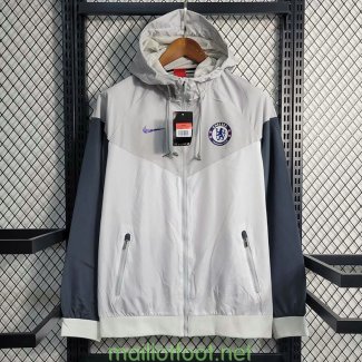 Chelsea Vestes Coupe Vent White I 2023/2024