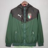 Italie Vestes Coupe Vent Green Black I 2021/2022
