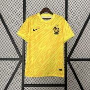 Maillot France Gardien De But Yellow 2024/2025