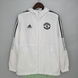 Manchester United Vestes Coupe Vent White III 2021/2022