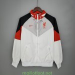 Liverpool Vestes Coupe Vent Black White Red 2021/2022