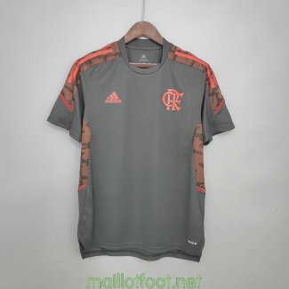 Maillot Flamengo Training Grey Red 2021/2022