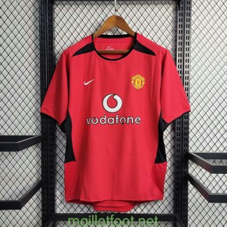 Maillot Manchester United Retro Domicile 2002/2004