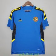 Maillot Manchester United Training Blue IV 2021/2022
