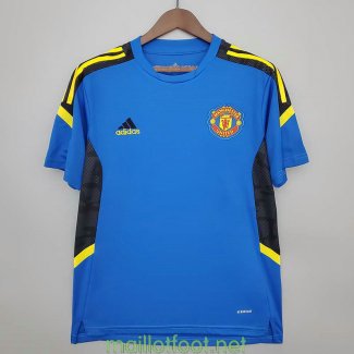 Maillot Manchester United Training Blue IV 2021/2022