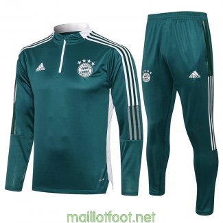 Bayern Munich Sweat Entrainement Green II + Pantalon Green II 2021/2022