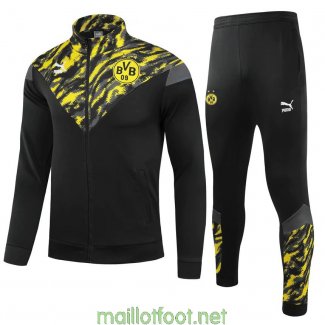 Borussia Dortmund Veste Black Yellow + Pantalon Black 2021/2022