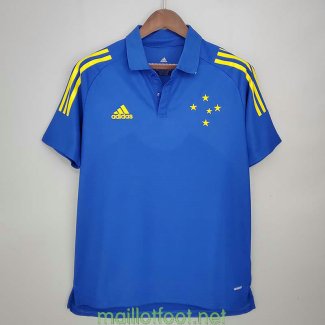 Maillot Cruzeiro Polo Blue 2021/2022