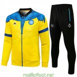 Napoli Kappa x Marcelo Burlon Veste Yellow + Pantalon 2021/2022