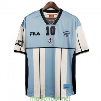 Maillot Argentine Retro Commemorative Edition 2001/2002