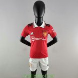 Maillot Manchester United Enfant Domicile 2022/2023