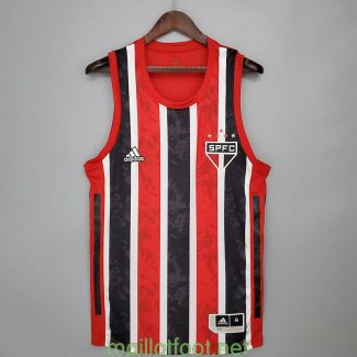 Maillot Sao Paulo FC Vest Red Black 2021/2022