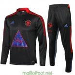 Manchester United x Human Race Sweat Entrainement Black + Pantalon 2021/2022