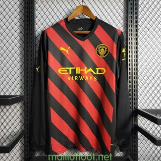 Maillot Manches Longues Manchester City Exterieur 2022/2023