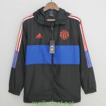 Manchester United Vestes Coupe Vent Black Blue II 2022/2023