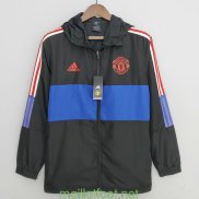 Manchester United Vestes Coupe Vent Black Blue II 2022/2023