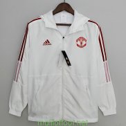Manchester United Vestes Coupe Vent White I 2022/2023