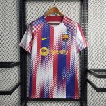 Maillot Barcelona Training Suit White II 2023/2024