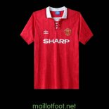 Maillot Manchester United Retro Domicile 1992/1993