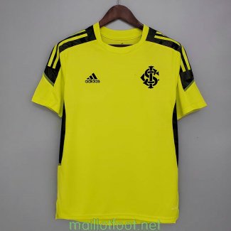 Maillot Sport Club Internacional Training Yellow Black 2021/2022