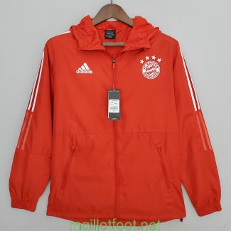 Bayern Munich Vestes Coupe Vent Red I 2022/2023