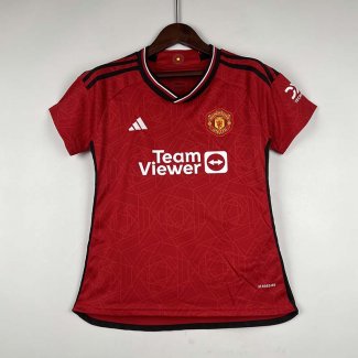 Maillot Femme Manchester United Domicile 2023/2024