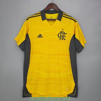 Maillot Flamengo Gardien De But Yellow 2021/2022