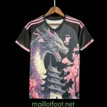 Maillot Japon Dragon Sakura Black 2023/2024