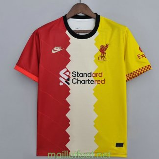 Maillot Liverpool Training Suit Red Yellow I 2022/2023