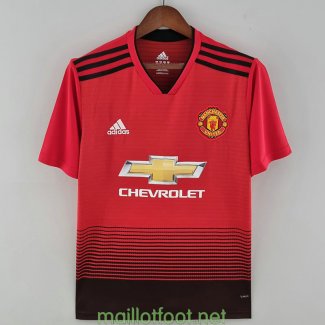 Maillot Manchester United Retro Domicile 2018/2019